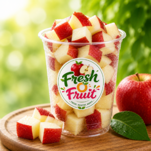 Fresh Apple Fruit Cup β Crisp, Juicy & Ready to Eat