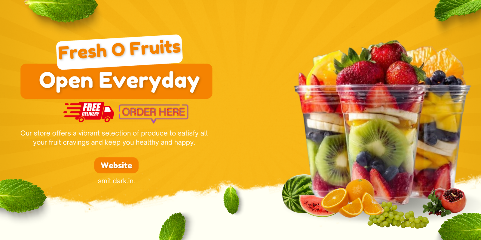 Fresh O Fruit – Premium Fresh Fruit Cups Delivered to Your Door