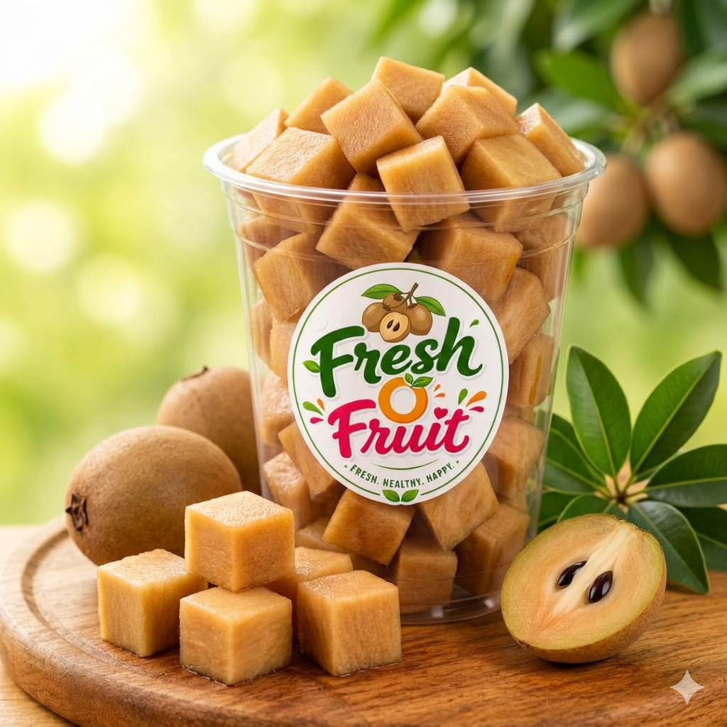 Fresh Chikoo Fruit Cup – Naturally Sweet, Healthy & Ready to Eat
